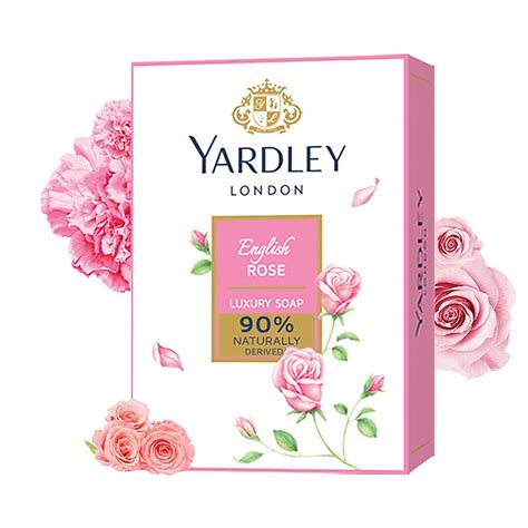 yardley english rose soap.